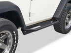 Side Armor for Jeep Wrangler JK (2007-2018) - 6.5" Wide, Square Tube