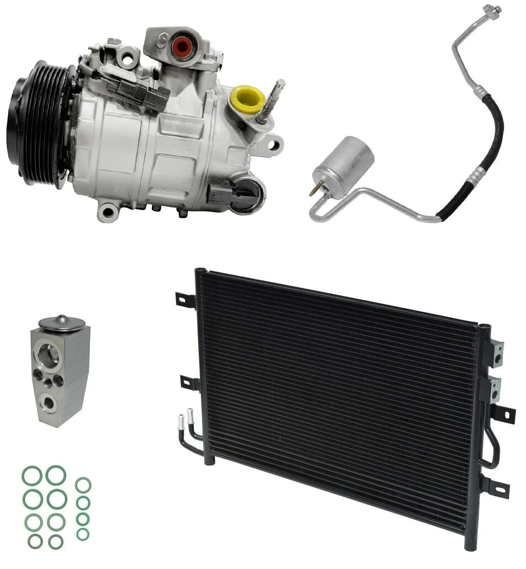 A/C Compressor Kit with Condenser for Ford Flex 3.5L V6 (2018–2019)