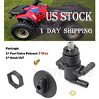 Fuel Valve Petcock 3 Way & Knob Nut for Polaris Sportsman 600/700 Twin (1999–2006)