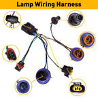 Set of 2 Headlamp Wiring Harness for Chevrolet Suburban Tahoe (2007–2014)