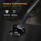 Kickstand Extender Foot Side Stand Pad for Kawasaki KLR650 (2008–2018)