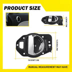 Chrome Inside Interior Door Handle for Chevy HHR (2006–2011)