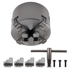 4 Jaw Self Centering Chuck 80mm K12-80 for Small Economical Lathes (K1280)