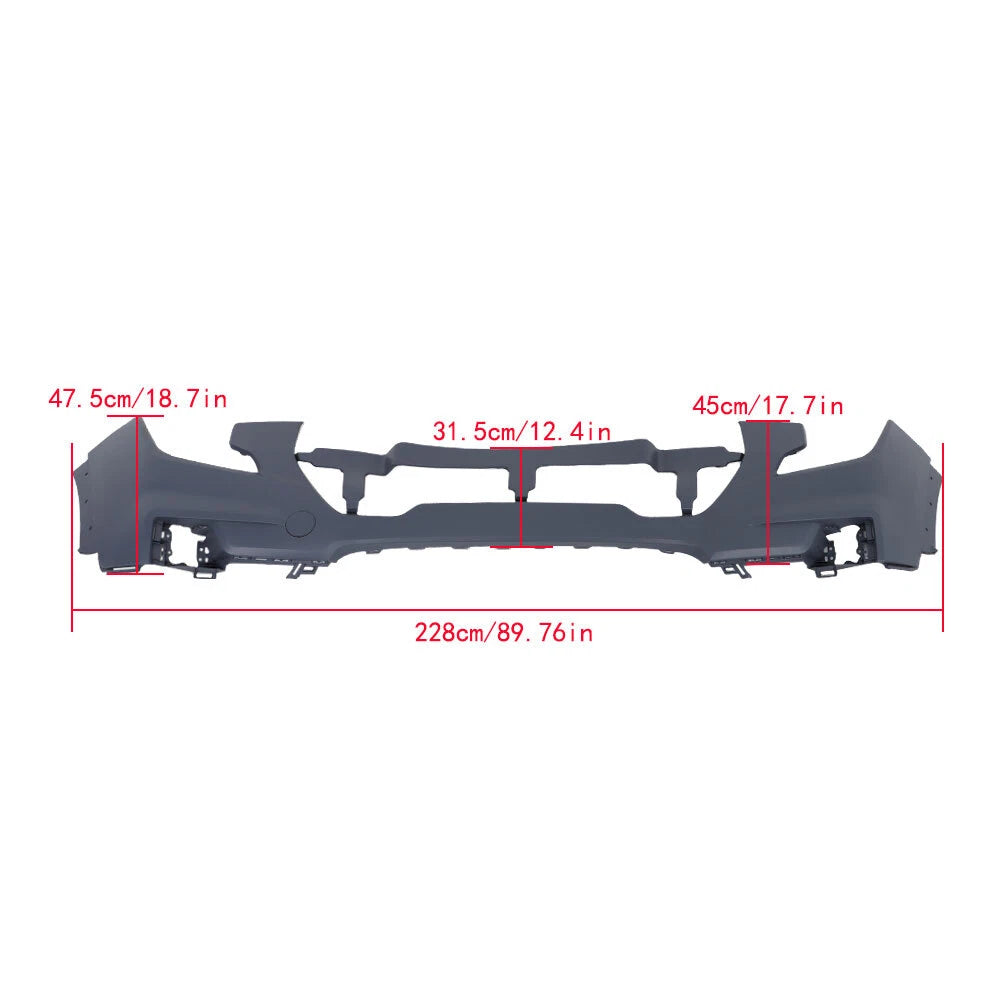 Front Upper Bumper Cover for GMC Terrain (2022–2024)