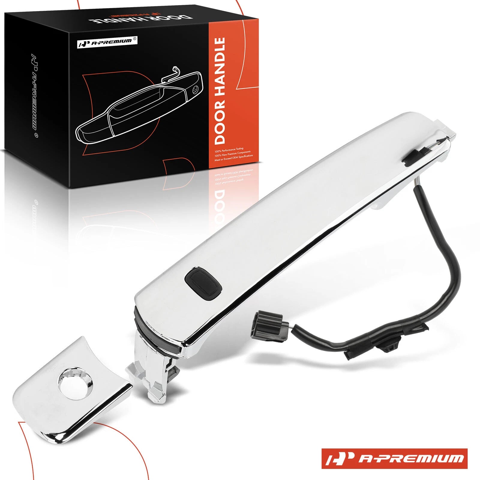 Chrome Exterior Door Handle with Smart Entry for Nissan Rogue (2014–2020)