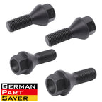 Set of 4 Wheel Lug Bolts Nuts for BMW E46 E90 E39 E60 E53 (1998-2013)