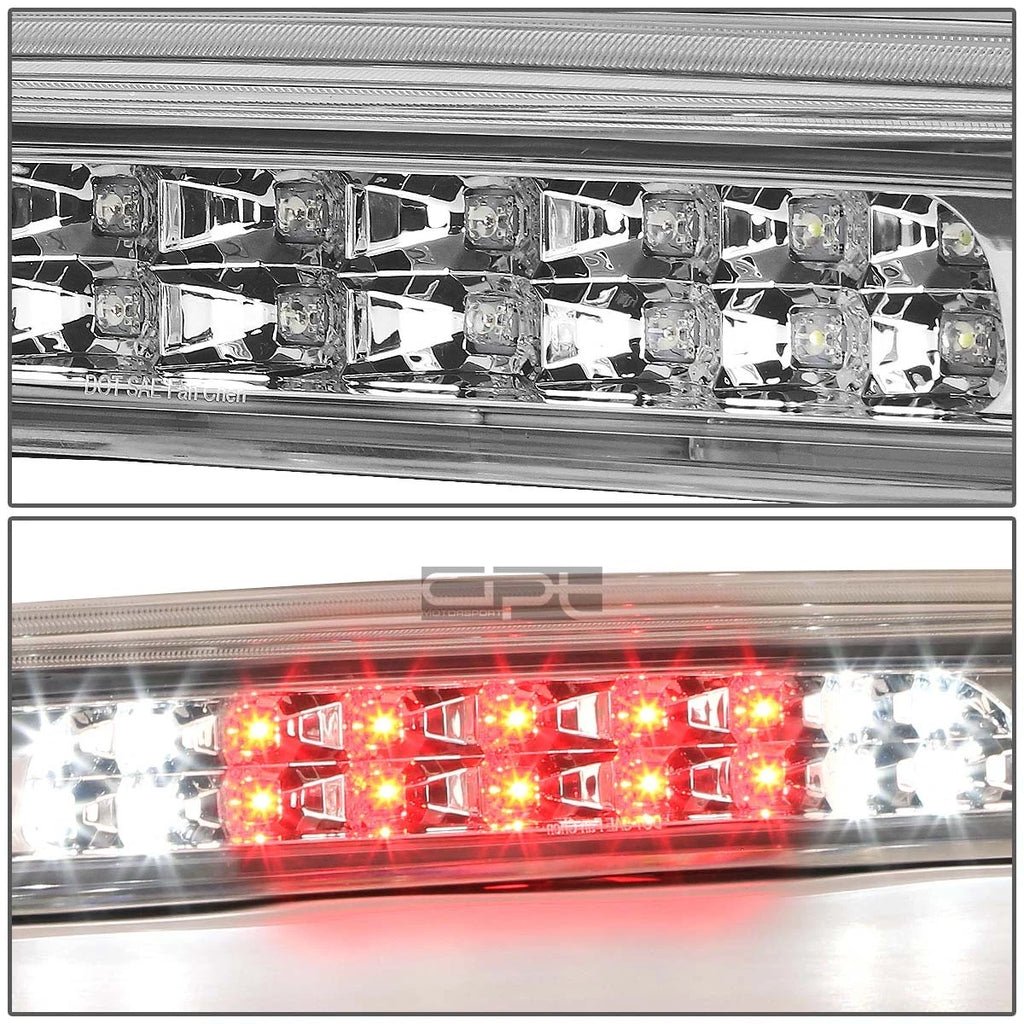 2X Chrome LED Third Tail Brake Light for Tundra (2007–2018)