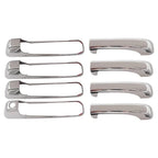 4 x Chrome Door Handle Cover Caps for Dodge Ram 1500 2500 3500 4500 (2009-18)