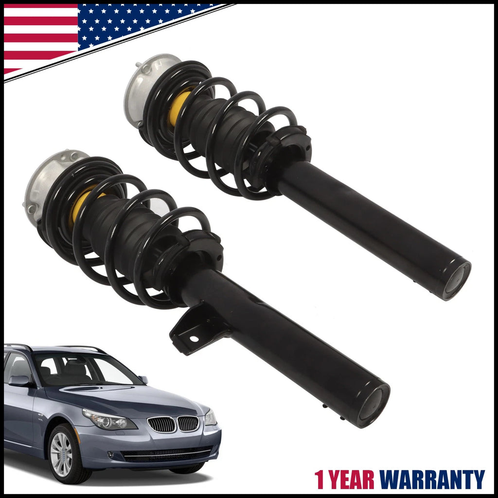 2X Front Shock Strut Assembly for BMW E60 525xi 530xi 528i 535i Xdrive (2006–2010)