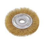 Pure Copper Wire Wheel Brush / Multiple Sizes / Line Pattern