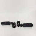 Foot Peg Mount for Harley (1.25" Black Engine Guard Crash Highway Bar)