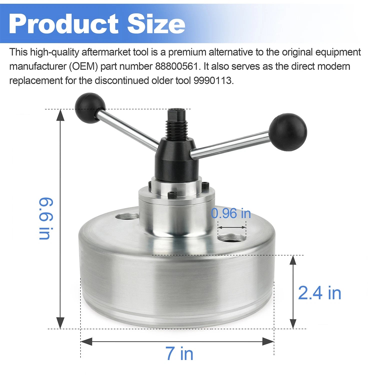 Crankshaft Seal Installer Tool for Volvo MP7 D11 (88800561)