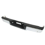 Rear Chrome Step Bumper for Ford F150 (2004-2006) with Sensor Holes
