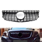 GTR Style Front Bumper Grille for Benz GLK Class X204 (2013-2015) Black