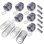 6X Pistons & Rings Set STD for Audi A6 A7 Q8 S4 VW Porsche 3.0 EA839 (2019–2023)
