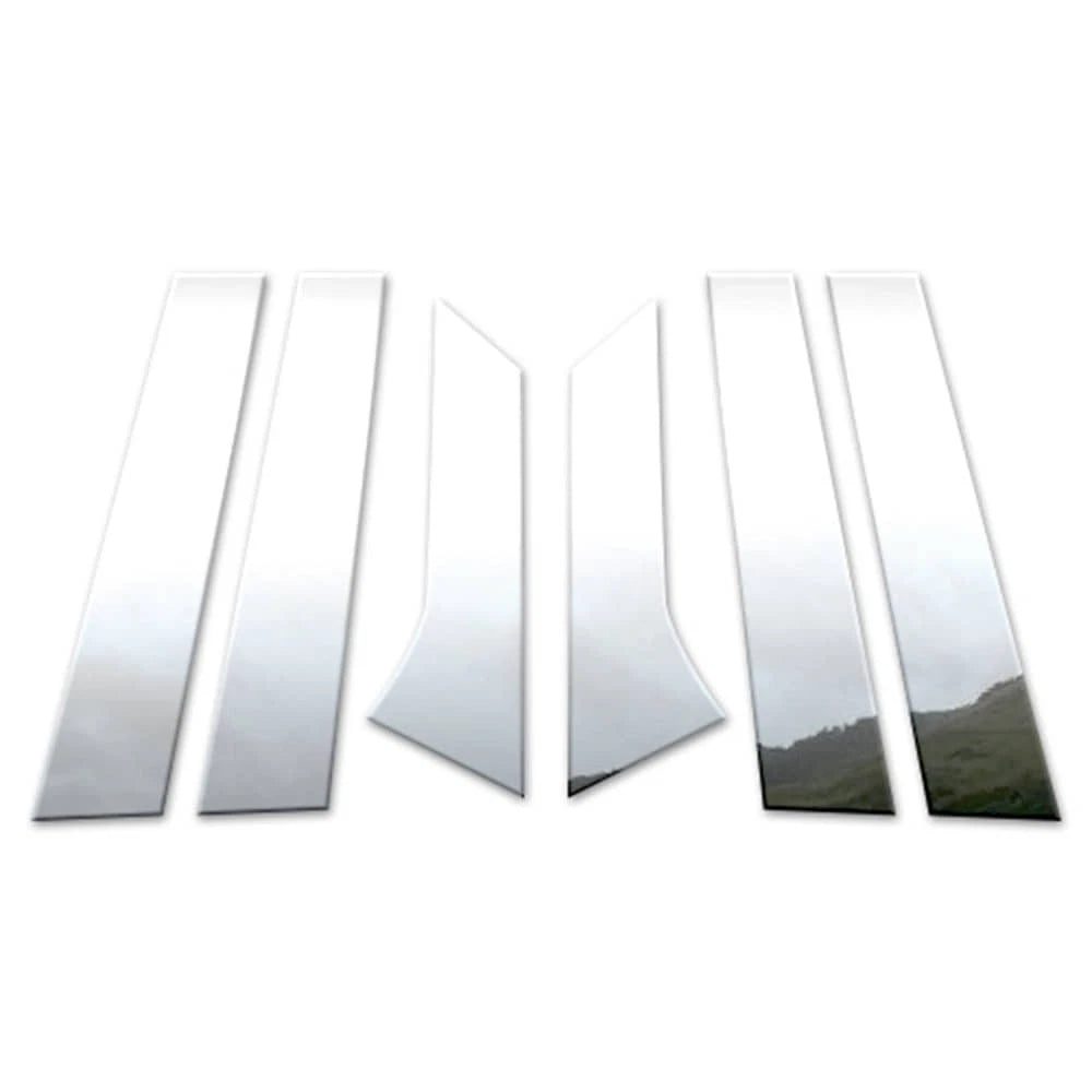 Chrome Pillar Post Covers for 2012-2015 Buick Verano 6 Pieces