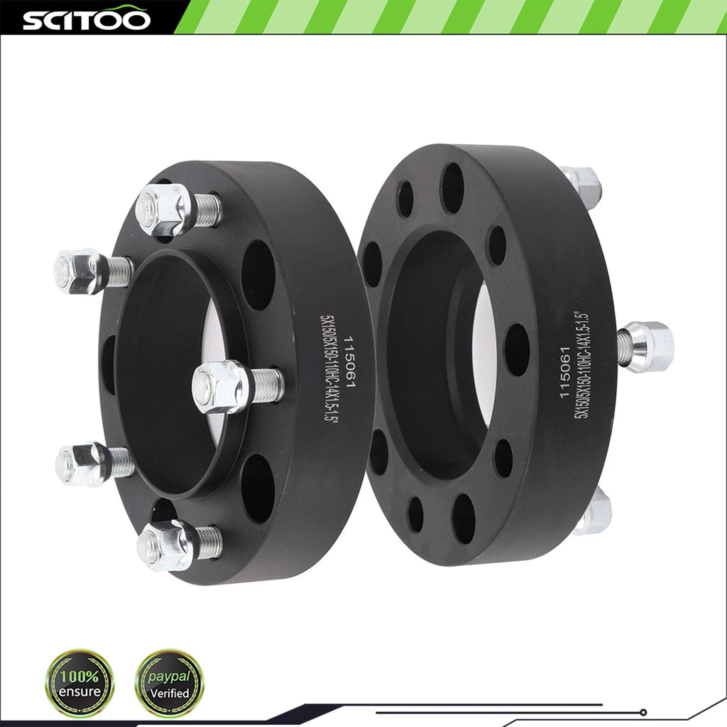 2X 5X150 1.5" Hubcentric Wheel Spacers for Toyota Tundra (2007–2022) Lexus LX470 (1998–2007)