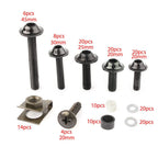 Fairing Bolt Kit for Kawasaki Ninja ZX6R ZX7R ZX9R ZX14