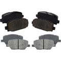 Set of 4 Brake Pads for Jeep Compass (2019–2021)
