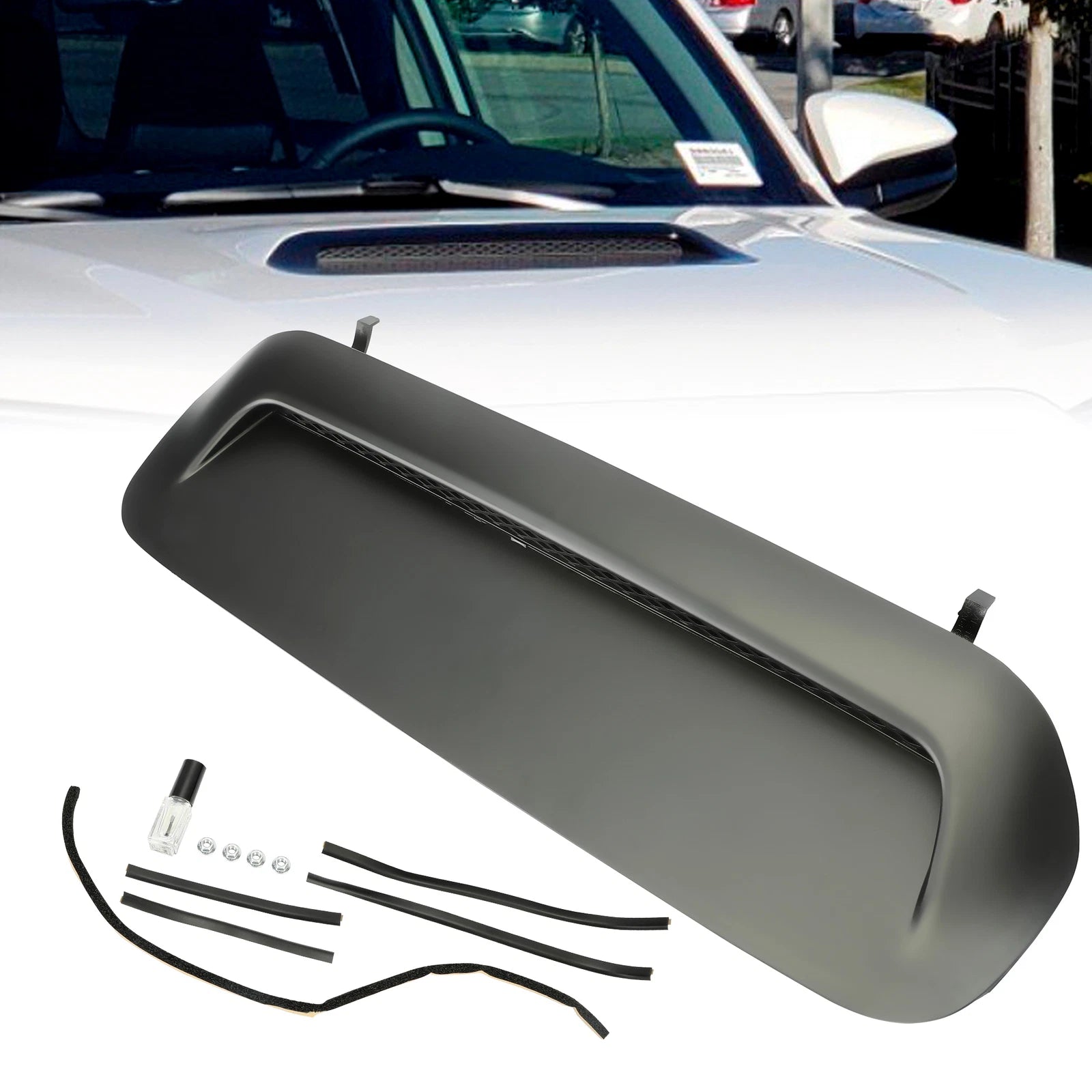 Hood Air Flow Scoop Bulge Kit for Toyota Tacoma 4Runner (2010–2022)