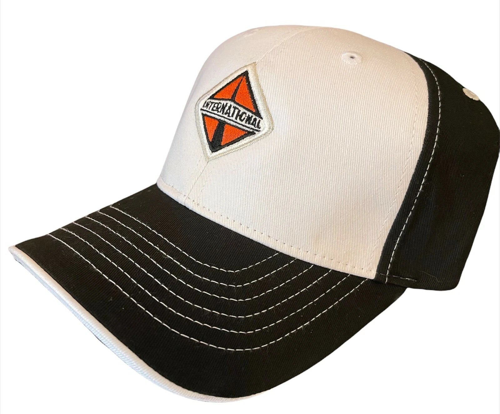 Visor Cap for International Trucks (Black & White)