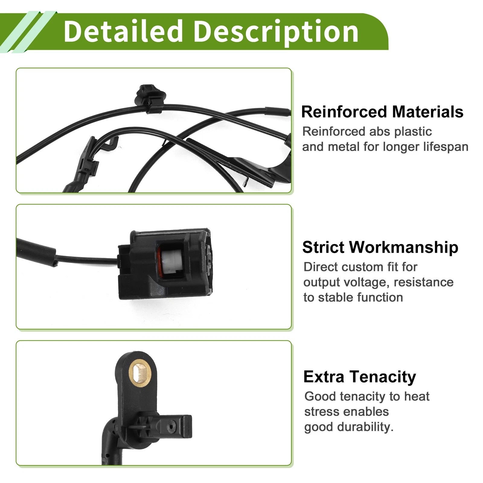 ABS Wheel Speed Sensor No. 89543F4010 for Toyota C-HR (2017–2023)