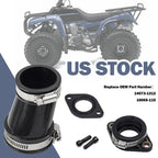 Carburetor Intake Manifold Boots Duct for Kawasaki Bayou 220 KLF220 KLF250 (1990–2004)