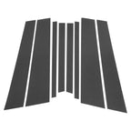 8 x Door Pillar Window Trim for BMW X3 (2018-2024)