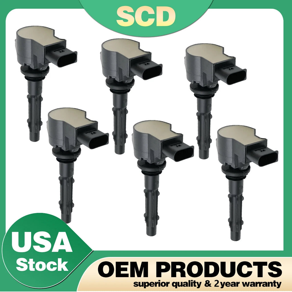 6X Ignition Coil on Plug for Mercedes Benz Dodge (2005–2010) UF535