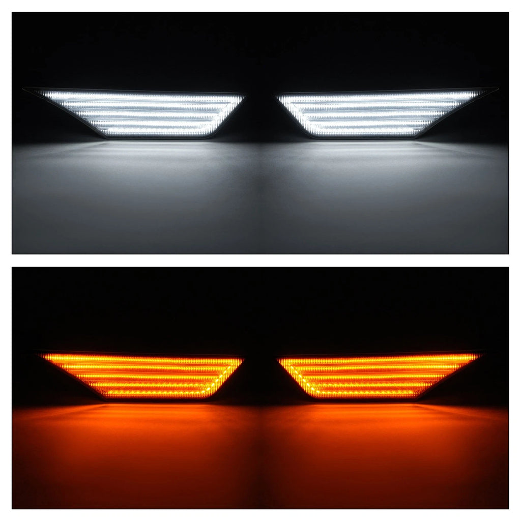 LED Switchback Sequential Turn Signal Side Marker Lights for Honda Civic (2016–2021)