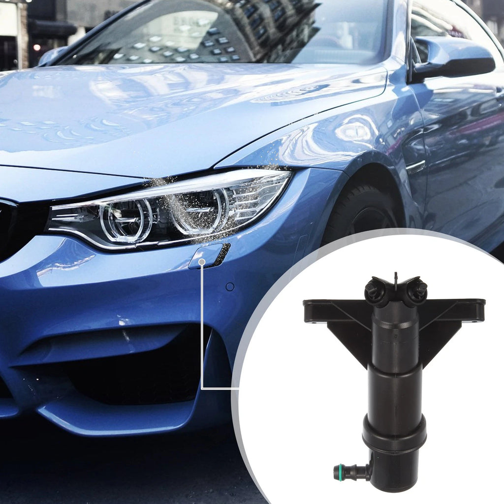 Front Left Headlight Washer Nozzle Jet 61677038415 for BMW 525i (2001–2007)