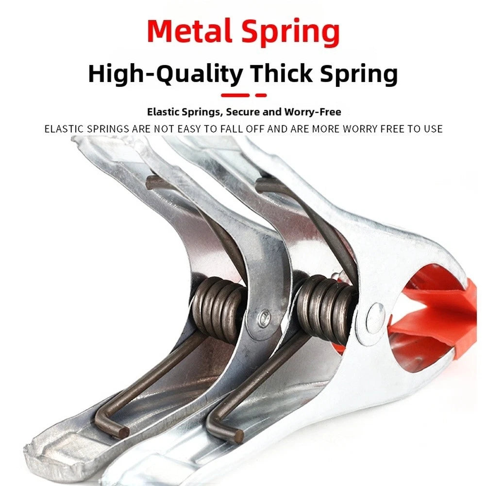Set of 4 Strong Hold Spring Clamps for Woodworking Jigs and Fixtures