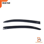 Weather Shield Window Visor Rain Guard for Mazda 3 Hatchback (2014-2019)