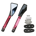 Rear View Side Mirrors  Red for Suzuki GSXR 1000, GSXR 600 (2001-2005)