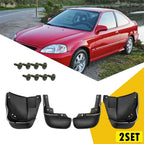 8PCS Mud Guards for Honda Civic (1996–2000) - Coupe Sedan