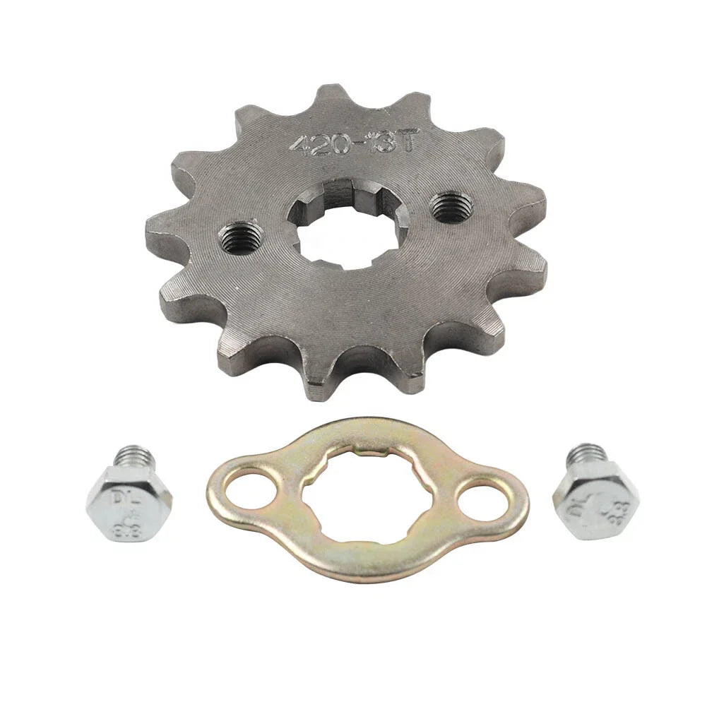 1x 420 Chain 13T Front Sprocket for 50 70 90 110 125 140cc ATV Dirt Bike
