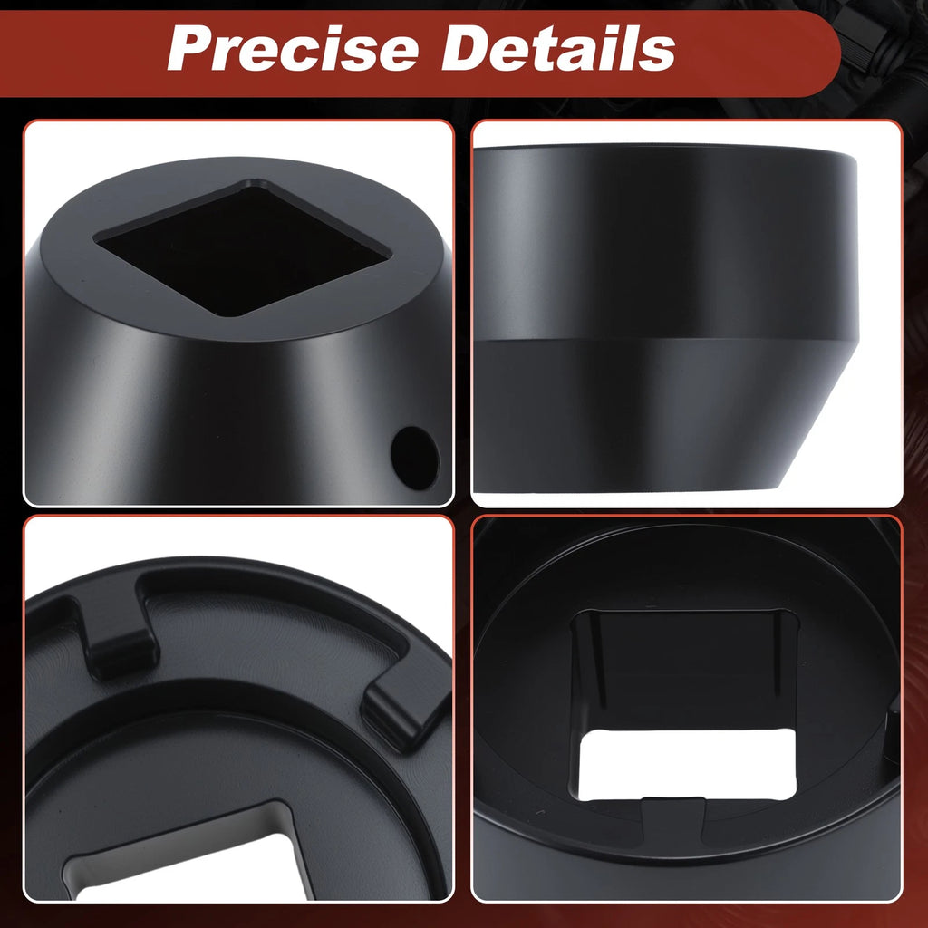 6 PT Pinion Nut Socket Tool for Mercedes Freightliner Trucks (W742589020700)