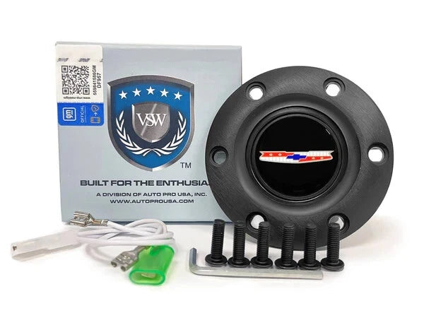 6 Hole Horn Button Steering Wheel Replacement for Tri Five Bel Air 150 210 (1955–1957)
