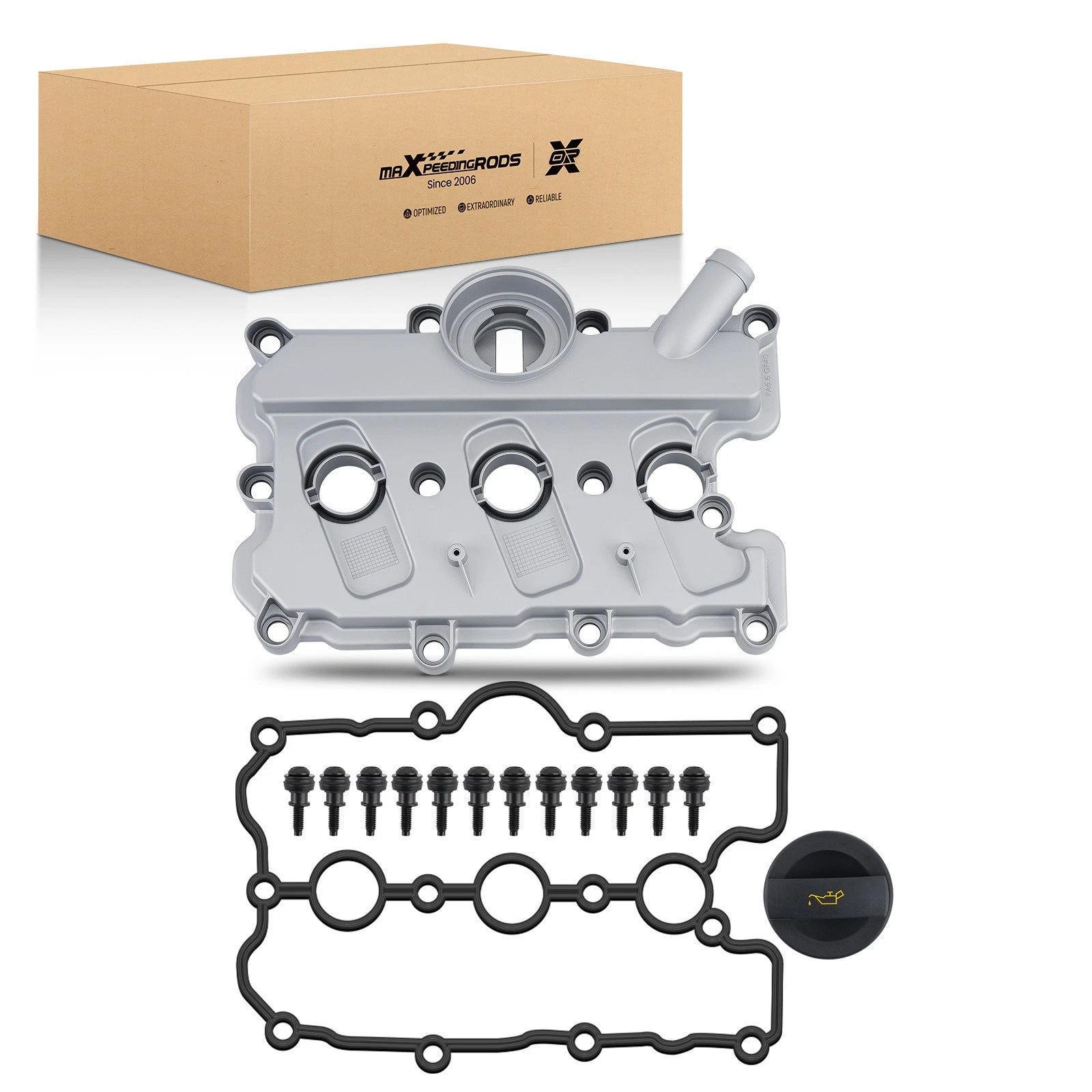 Engine Valve Cover with Gasket for Audi A4 A5 A6 A7 A8 Quattro (2008–2015)
