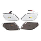 2X Front Fender Side Marker Lights Amber LED for Jeep Wrangler JL (2018–2022)