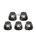 5Pcs Black Housing Blue LED Cab Roof Running Light for Dodge Ram (1999–2001)