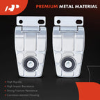 2X Chrome Liftgate Glass Hinge for Jeep Wrangler (1987–1995)