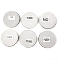 Set of 30 Hook & Loop 3 Inch Sanding Discs for Wet/Dry Use (320-1500 Grit)