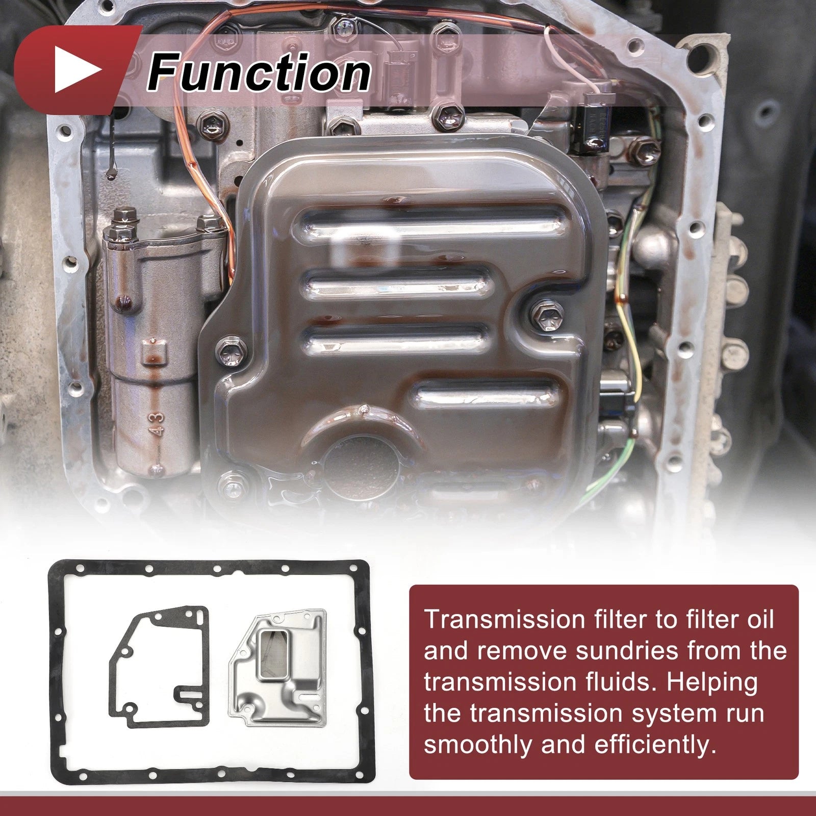 A43D Transmission Filter Kit No. 3530335020 for Toyota Tacoma (2002–2004)