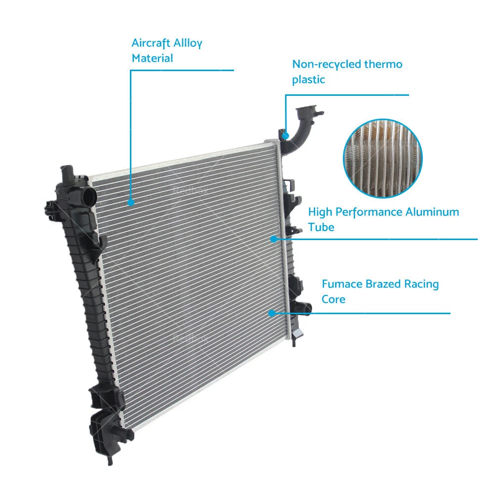Radiator for Jeep Grand Cherokee WK2 (2010–On)
