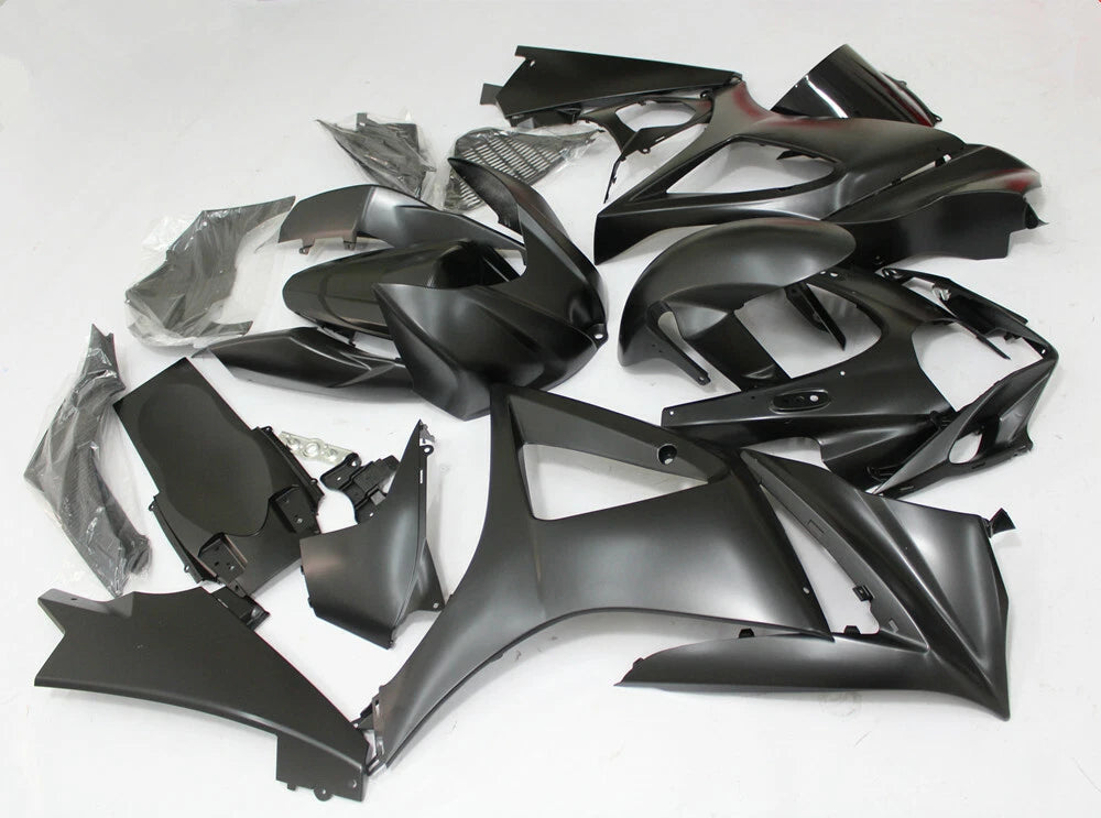Matte Black Fairing Kit for Suzuki GSX-R 1000 (2007–2008)