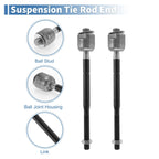 2 Pcs Front Inner Tie Rod End Links for Chevrolet Colorado (2004–2006) RWD