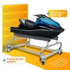 PWC Dolly Storage Cart for Jet Ski (1000lbs Capacity, 48"x34")