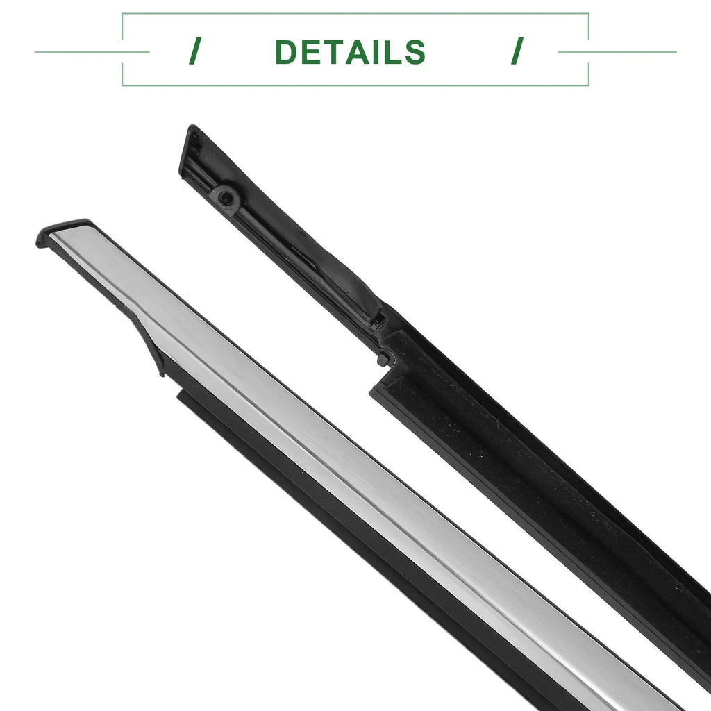2 x Rear Left & Right Weatherstrip Window Seals for Honda Accord (2018-2023)