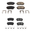 PowerStop Z17 Low-Dust Ceramic Brake Pads Kit for Kia Optima (2011–2015)